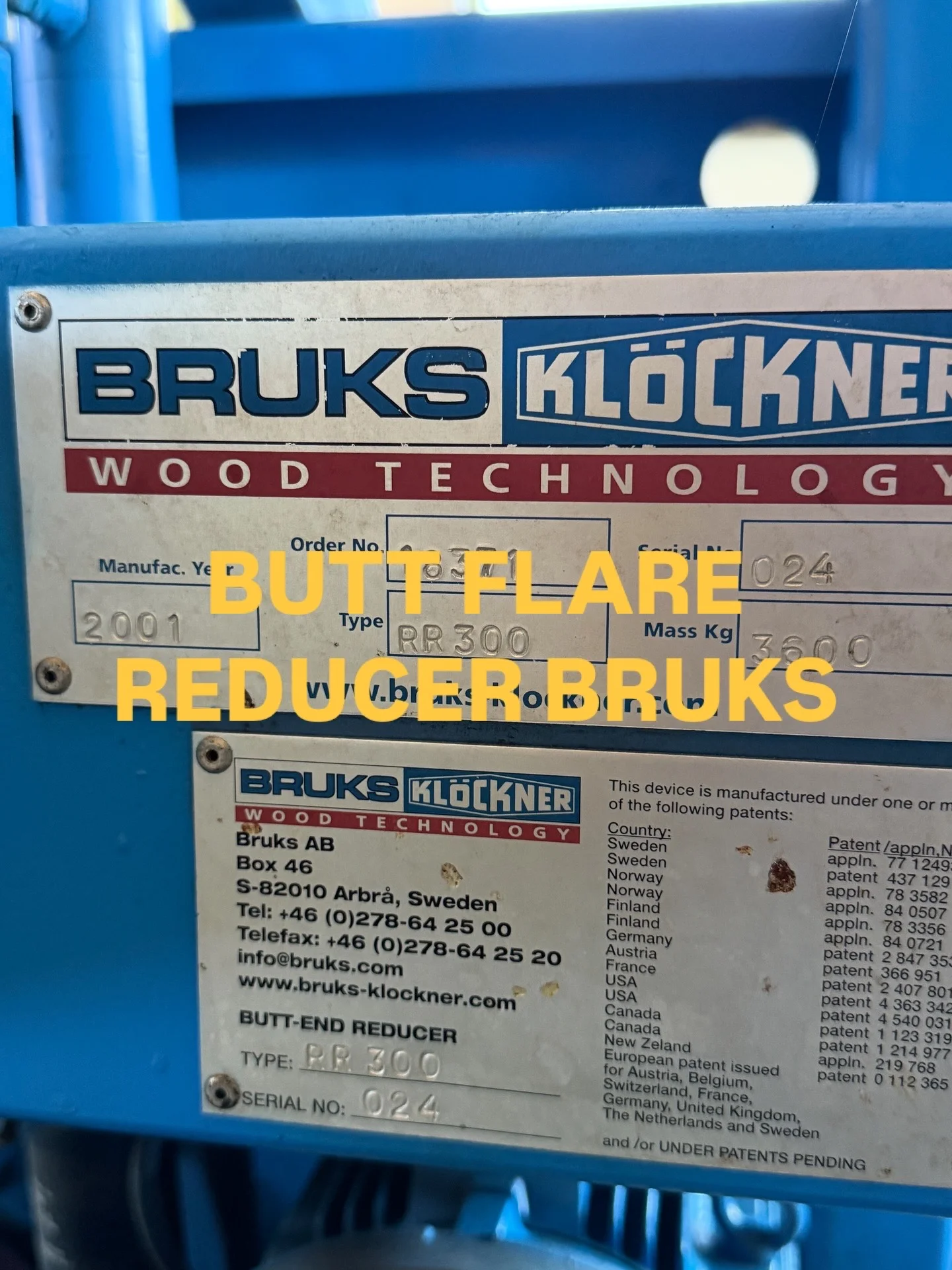 SIWERTELL BRUKS RR800 root reducer - Image 4